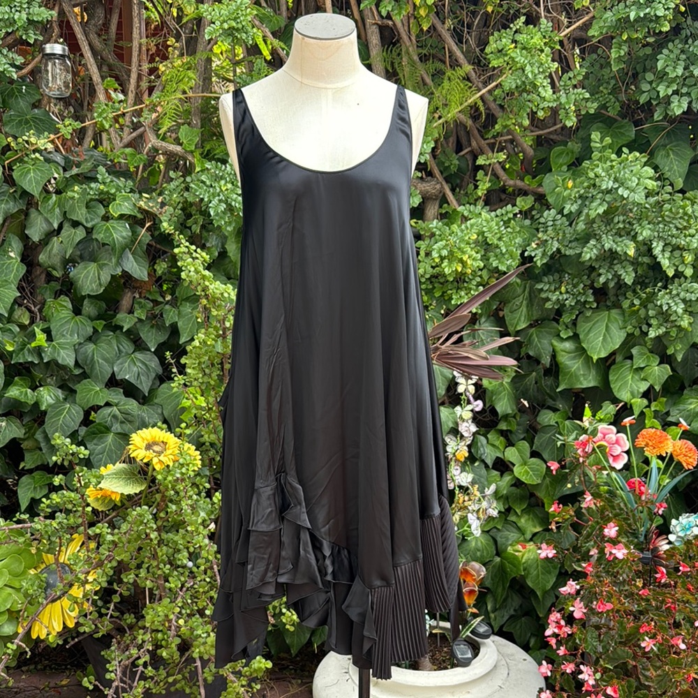 Stella McCartney Elegant Black Sleeveless Dress Sz.38